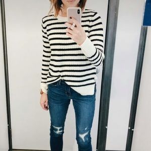 American Eagle striped sweater